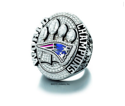 patriots 2015 super bowl ring