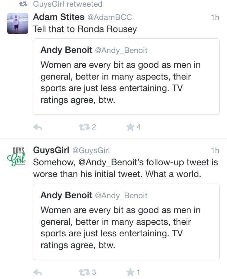Andy Benoit Twitter