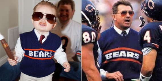 little mike ditka costume