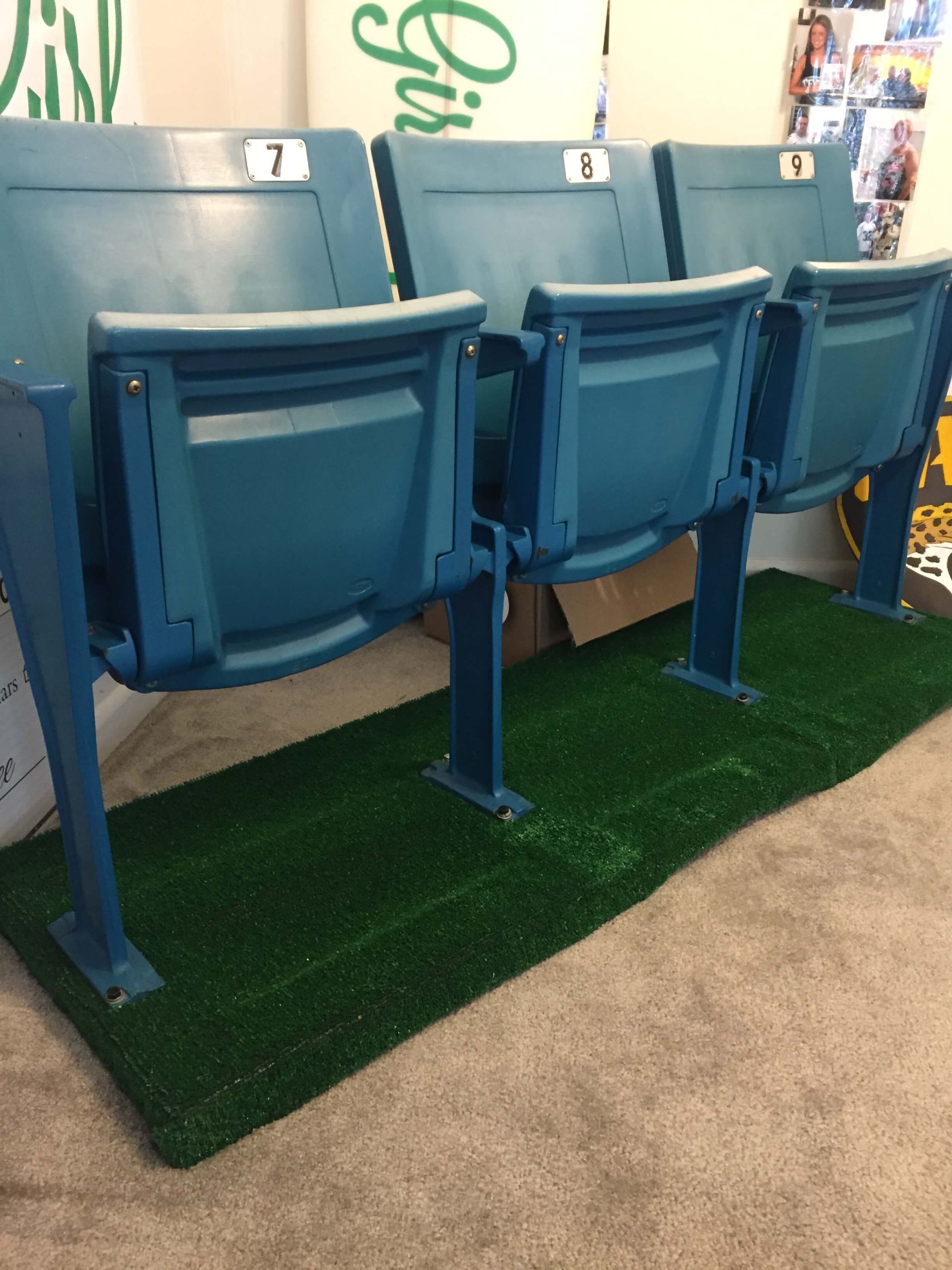 diy collectible stadium seats