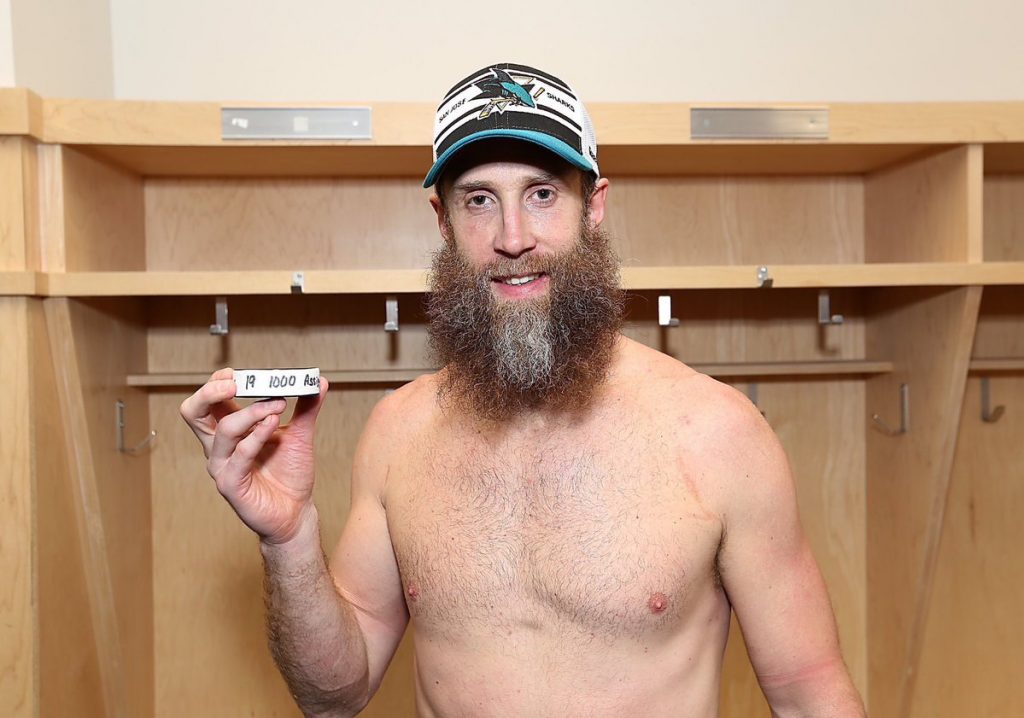 joe thornton 1000